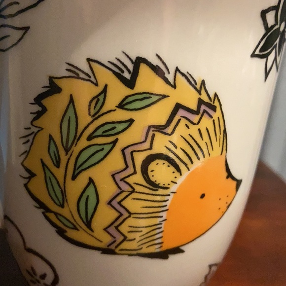 Rebecca R. Lyon Hedgehog Coffee Tea Mug  14 Oz. 4.75" Tall Ceramic - Picture 3 of 10